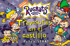 Rugrats - Travesuras en el Castillo Title Screen